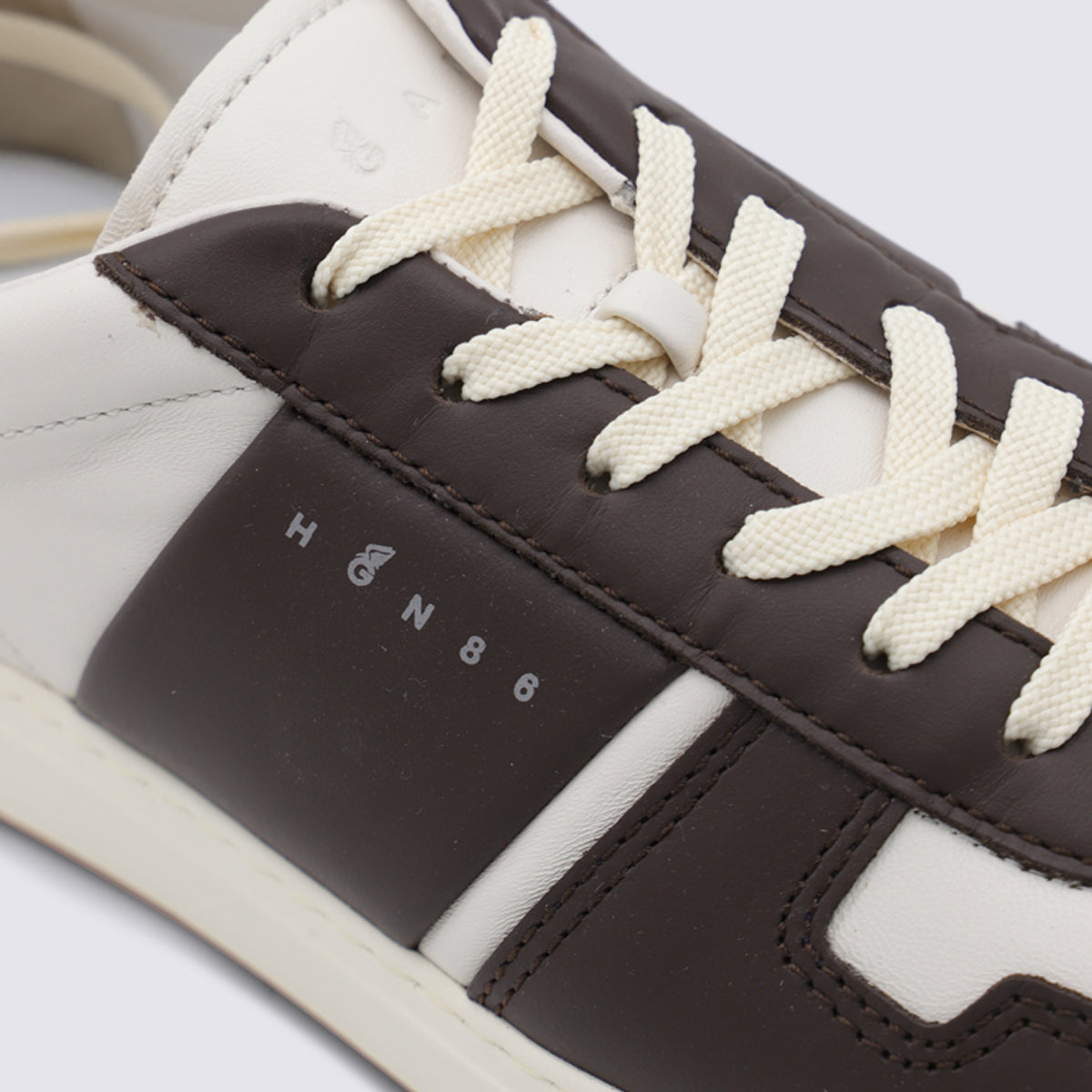 Hogan Sneakers Brown-white _cover Le Sole El