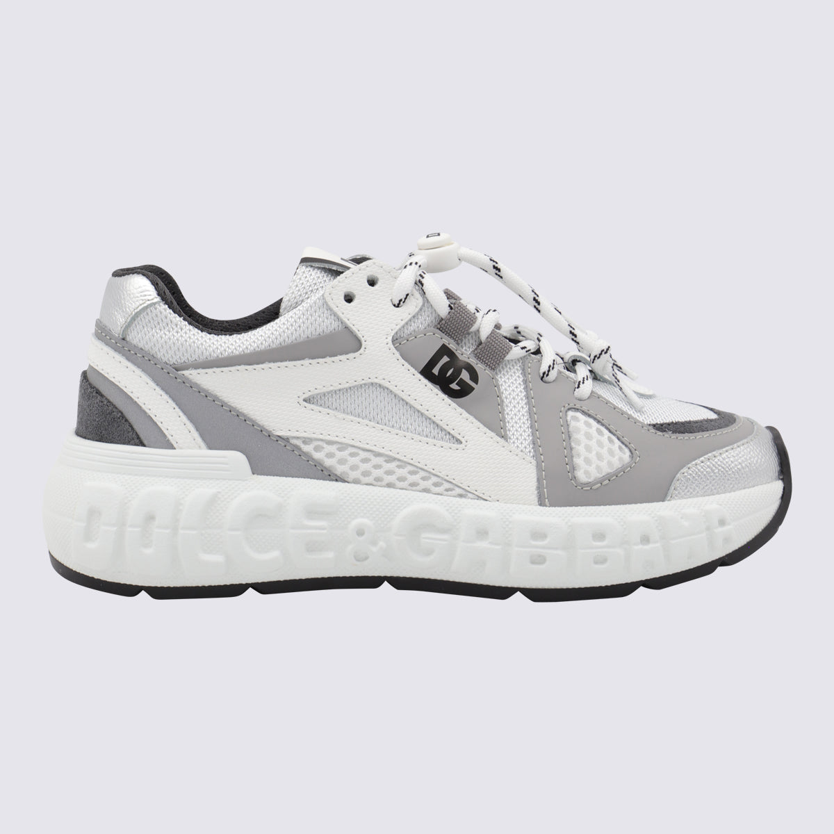 Dolce & Gabbana Sneakers Grigio/bianco Ea+pl+vitello
