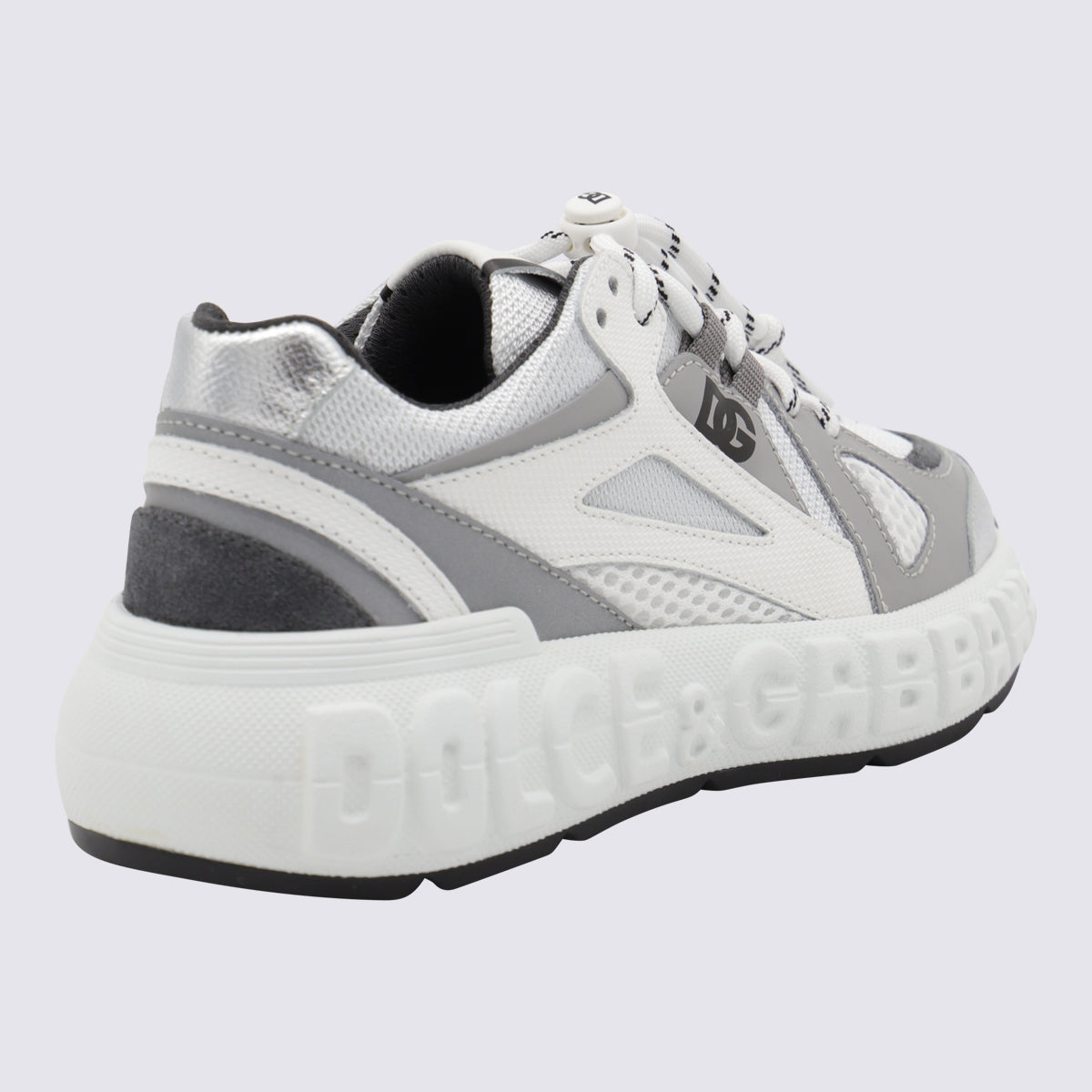 Dolce & Gabbana Sneakers Grigio/bianco Ea+pl+vitello