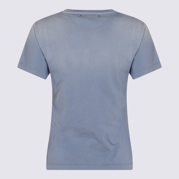 Golden Goose T-shirts and Polos China Blue _co