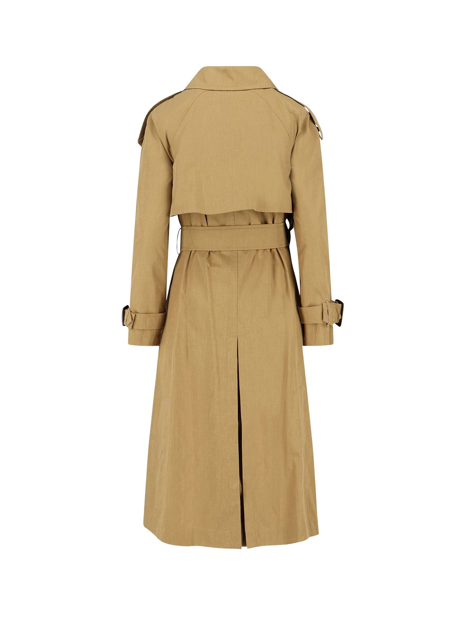 Burberry Coats Lignum Brown Ww Pro Poliestere Cotone