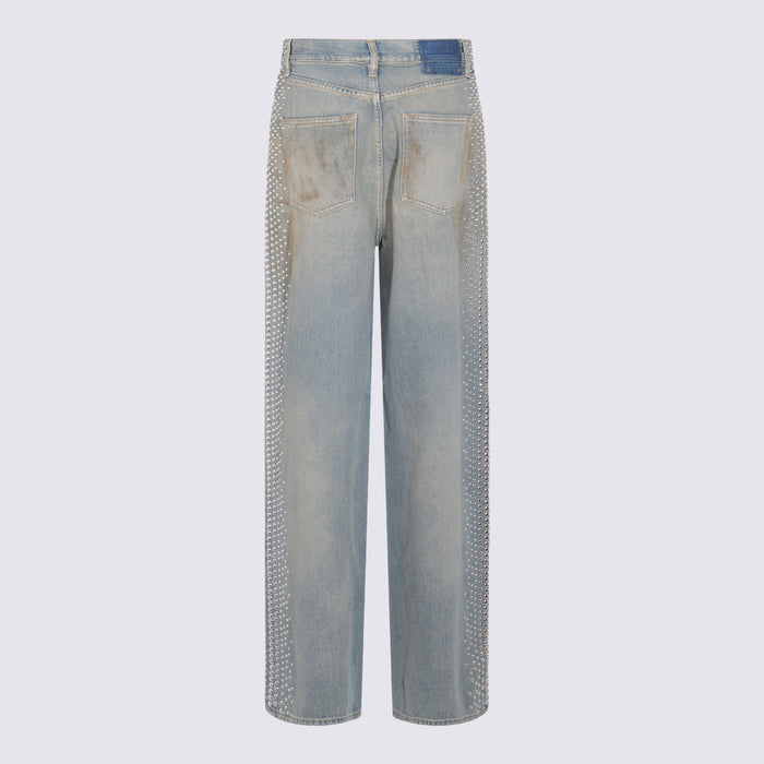 Golden Goose Jeans Blue _100 % Co
