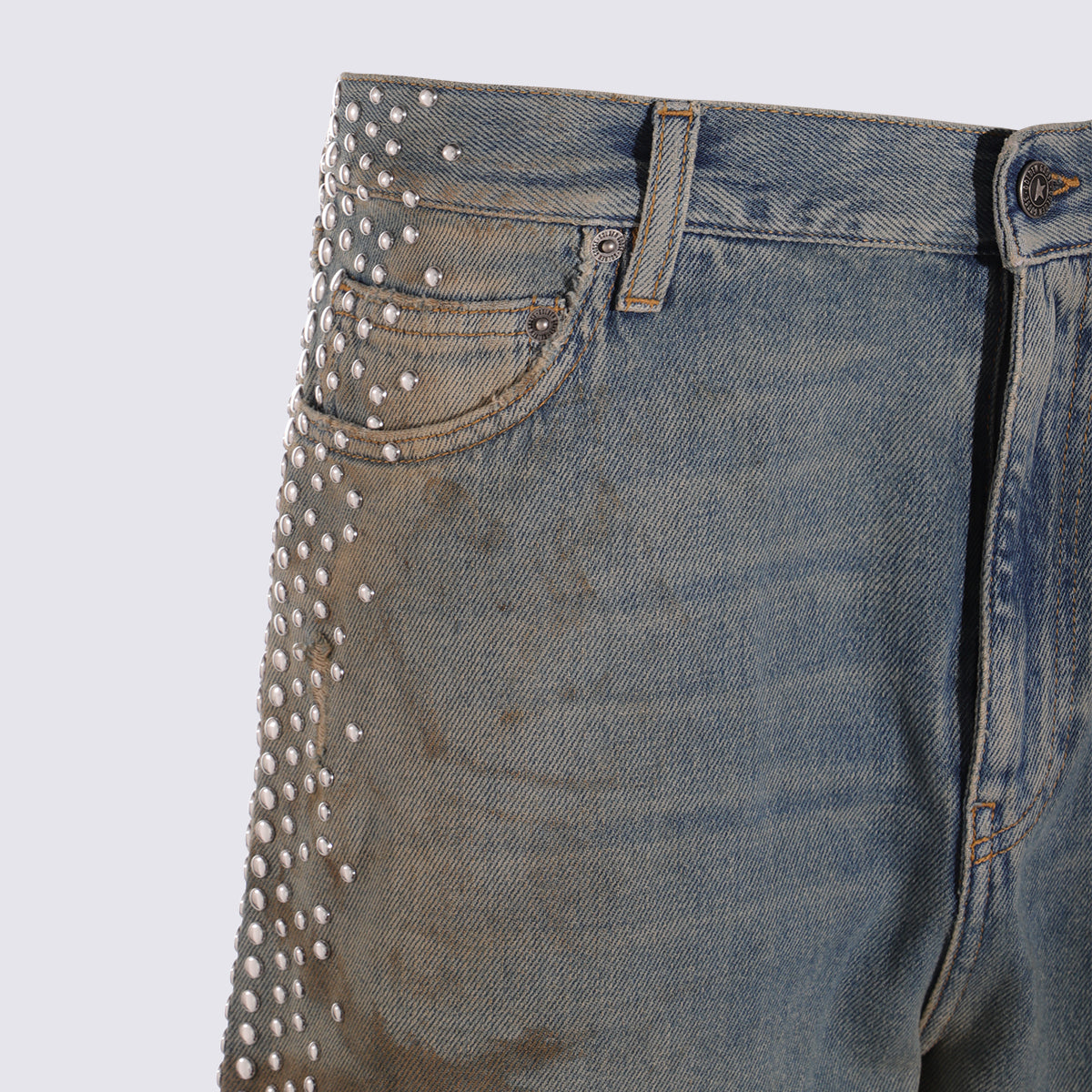 Golden Goose Jeans Blue _100 % Co