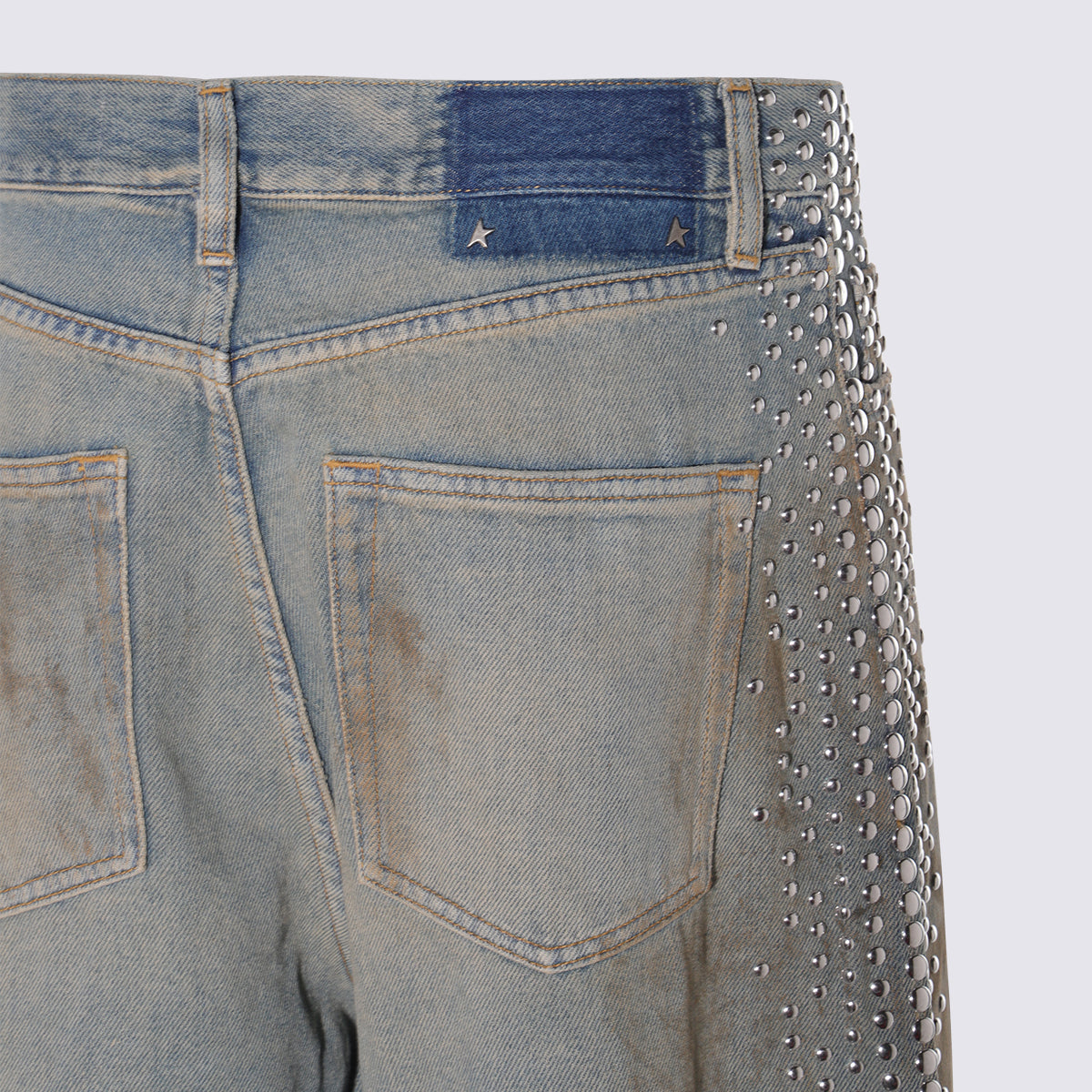 Golden Goose Jeans Blue _100 % Co