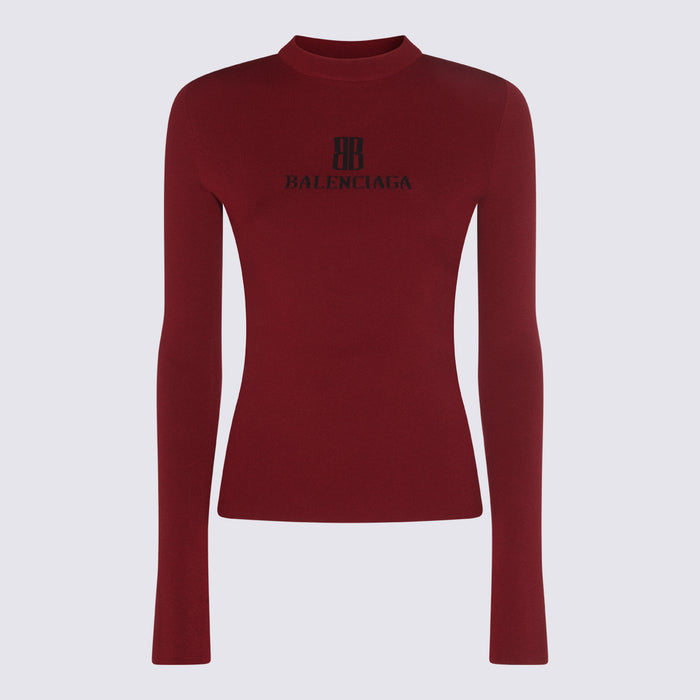 Balenciaga Sweaters Purple _vi Pl