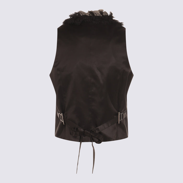 Alexander McQueen Top Black _wo