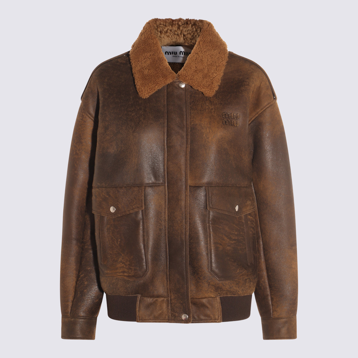 Miu Jackets Brown _le