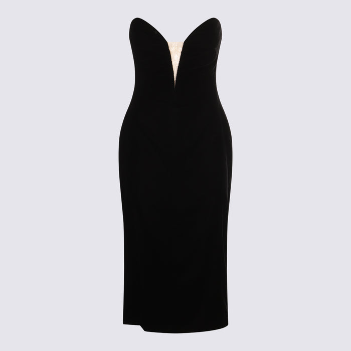 Tom Ford Dresses Black _vi Cupro Ea