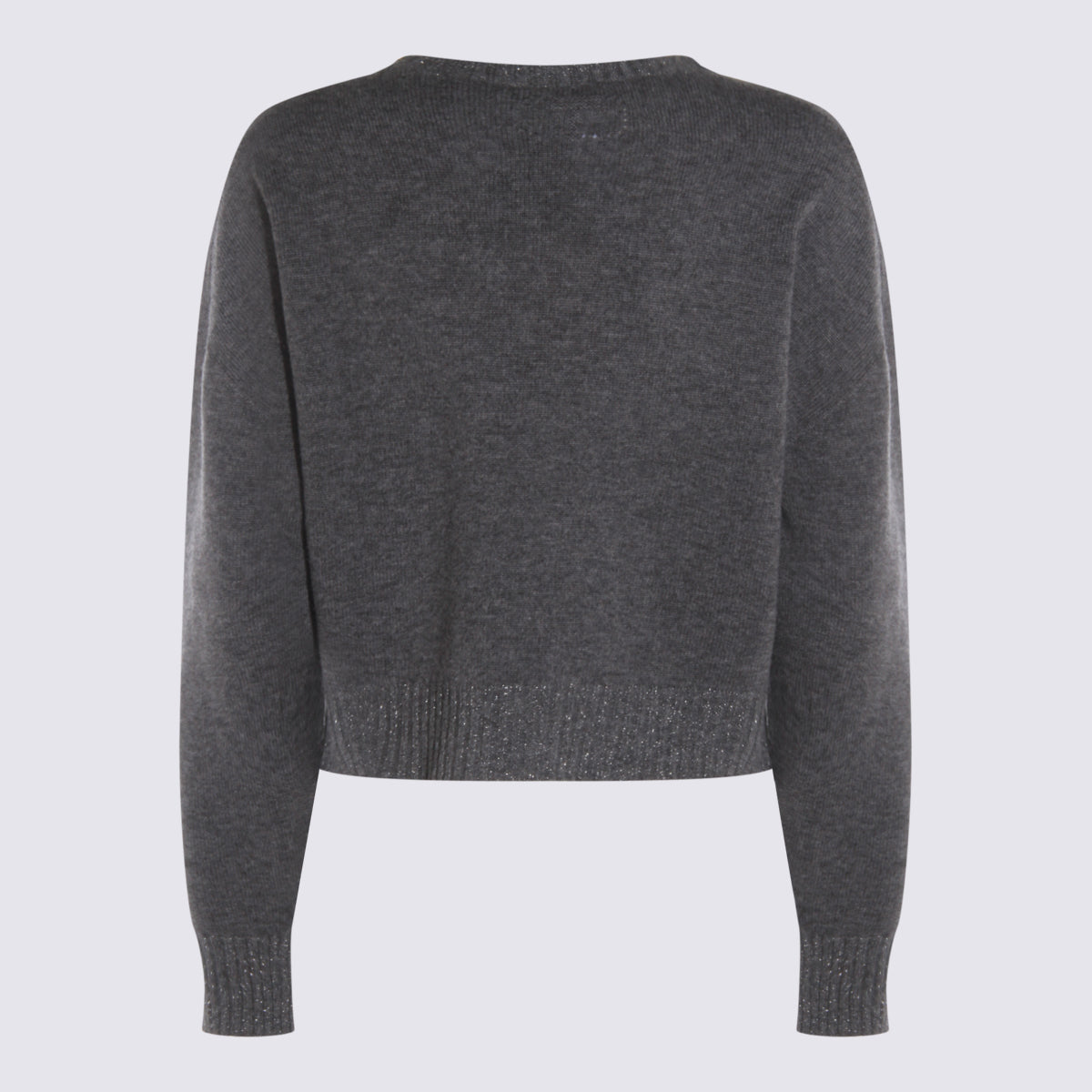 Twin-set Sweaters Medium Mel. Grey/argento Lurex _wo Ws Pl