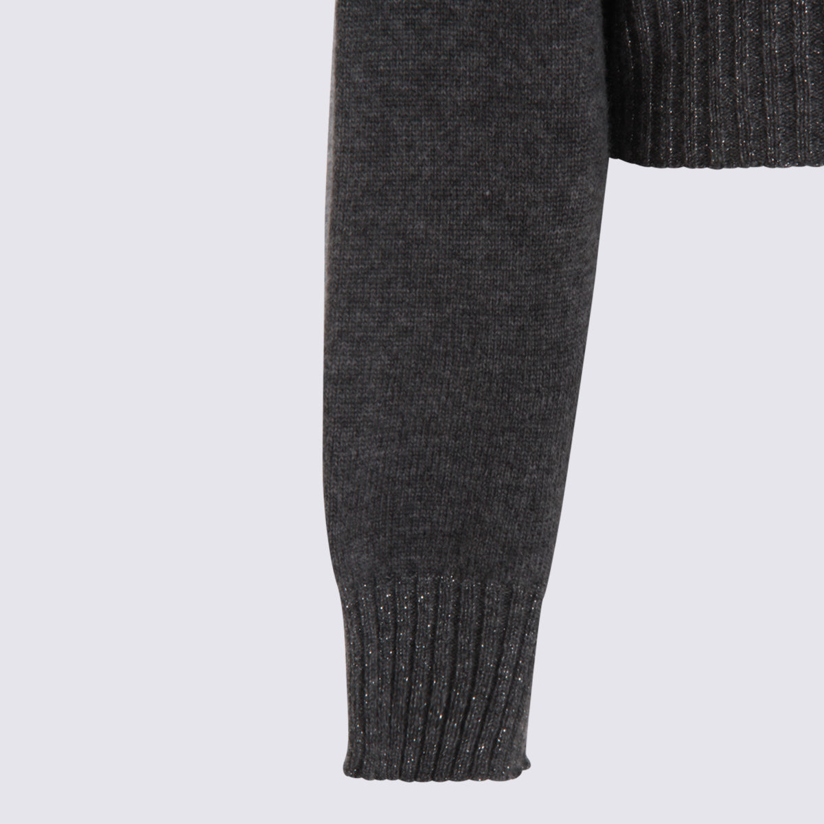 Twin-set Sweaters Medium Mel. Grey/argento Lurex _wo Ws Pl