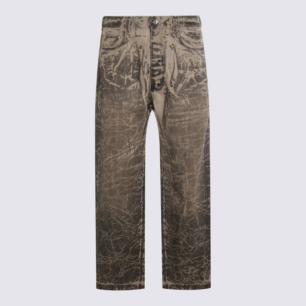 RICK OWENS DRKSHDW Jeans Black Washed Foil _pl Co