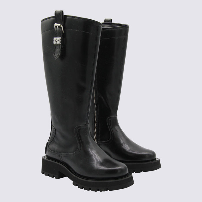 GANNI Boots Black _cover Le Sole El