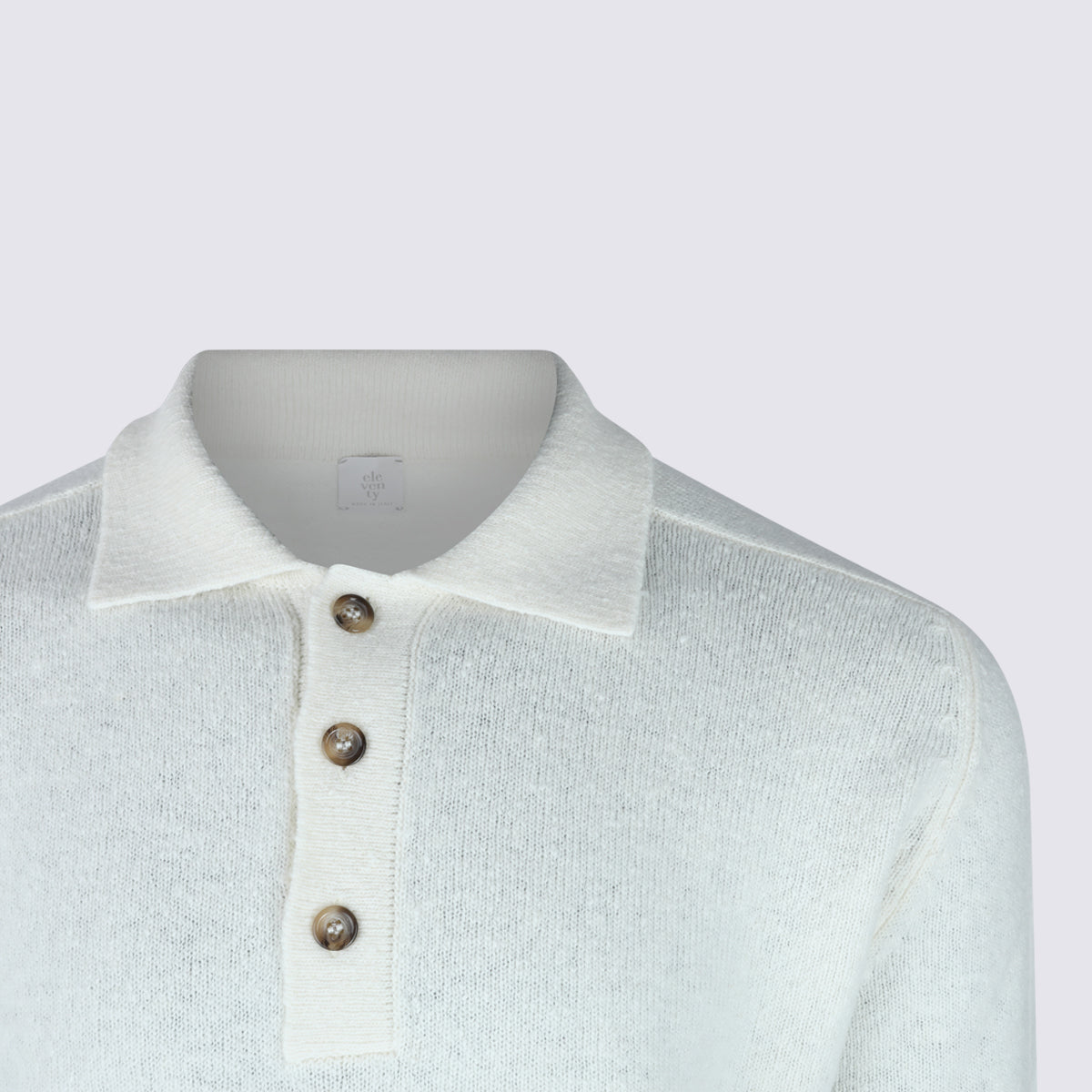 Eleventy Sweaters White _wo Ws Pa