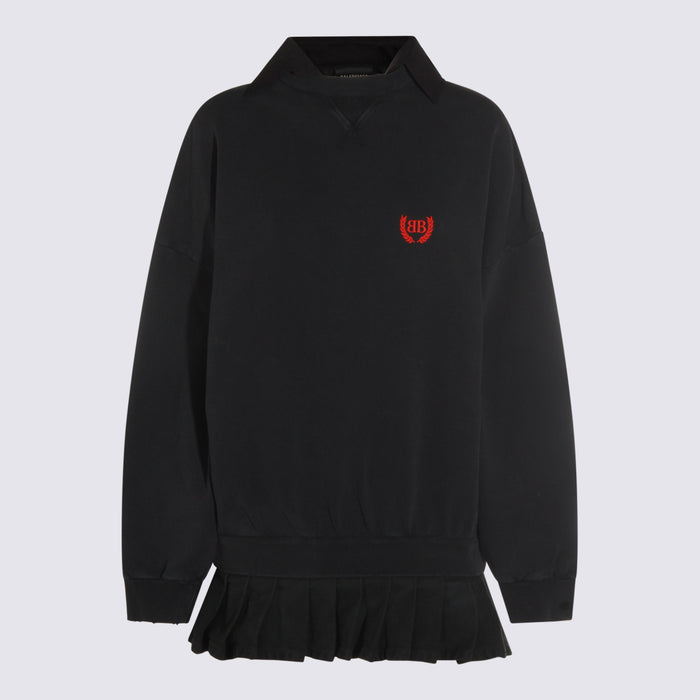 Balenciaga Dresses Faded Black _100 % Co