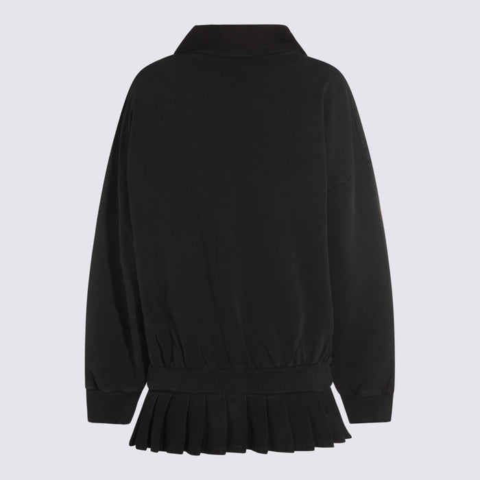 Balenciaga Dresses Faded Black _100 % Co