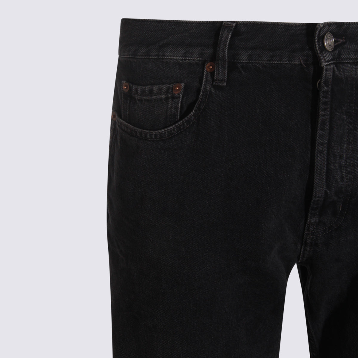 Saint Laurent Jeans Grey _100 % Co