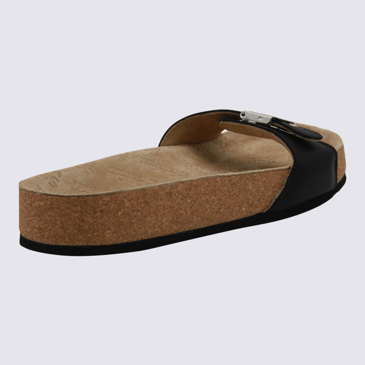 Balenciaga Flat shoes Black _cover Le Sole