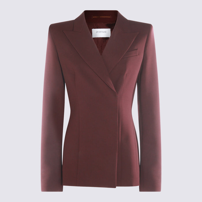 SportMax Jackets Vino _wv Ea