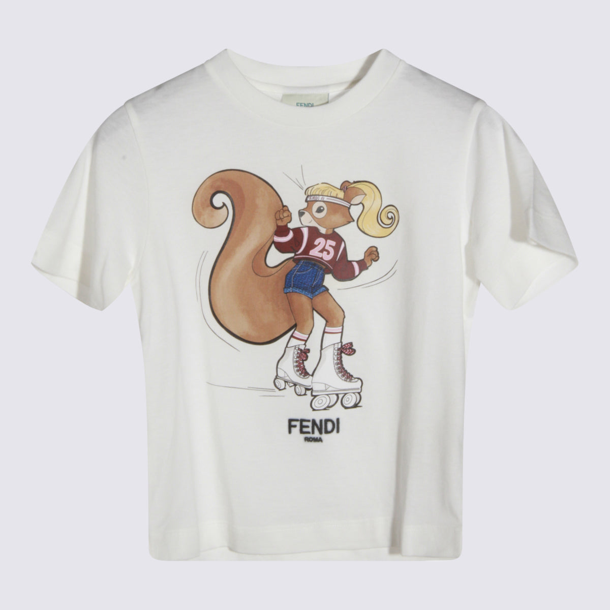 Fendi T-shirts and Polos Gesso