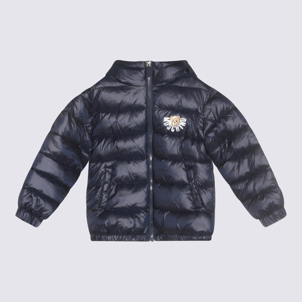 Moschino 100% Polyamide down jacket in navy