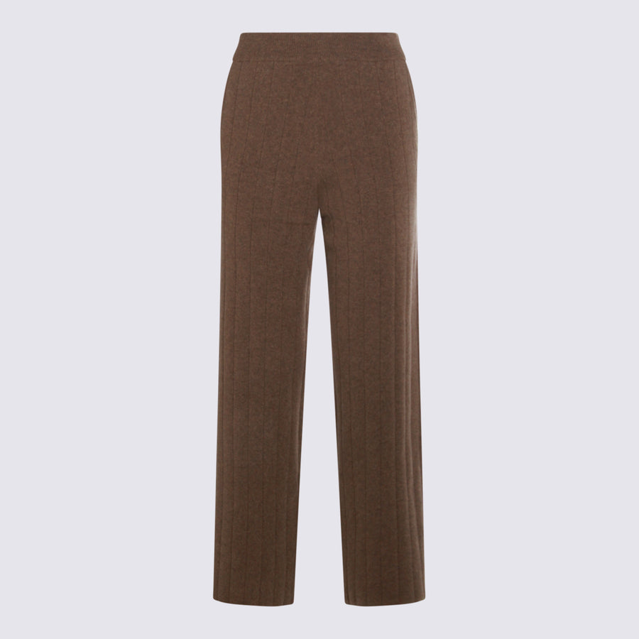 Max Mara 100% Wool trousers in brown