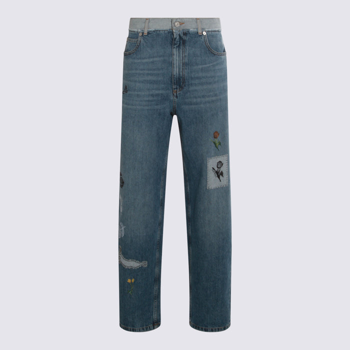 Marni Jeans Azure _100 % Co