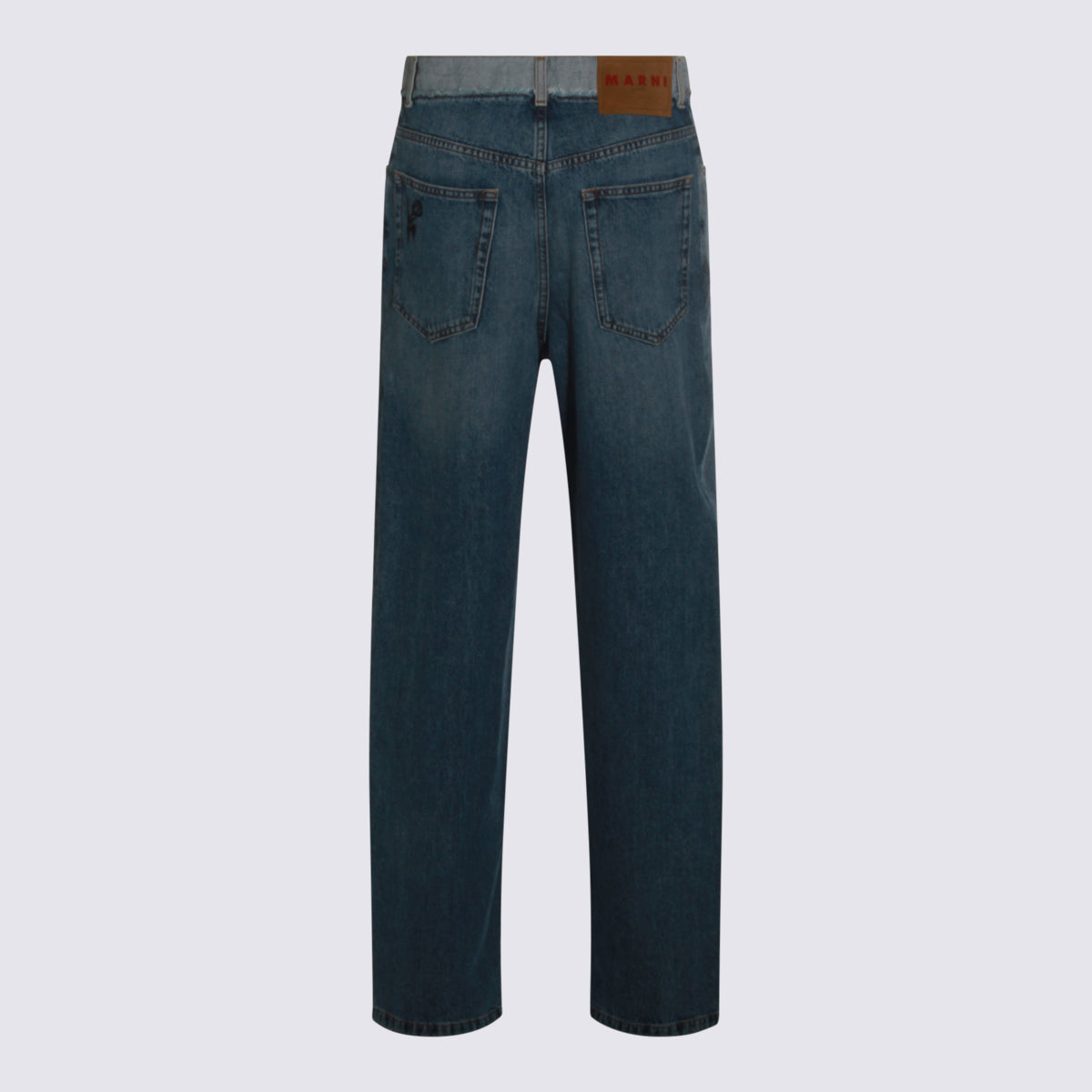 Marni Jeans Azure _100 % Co