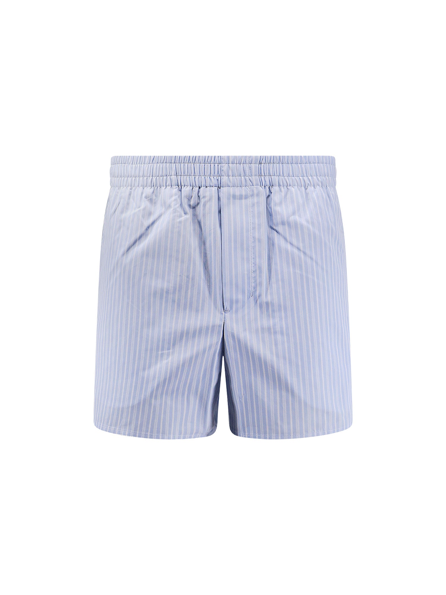 Ami Paris Shorts Bleu Cachemire/ Blanc Cotone