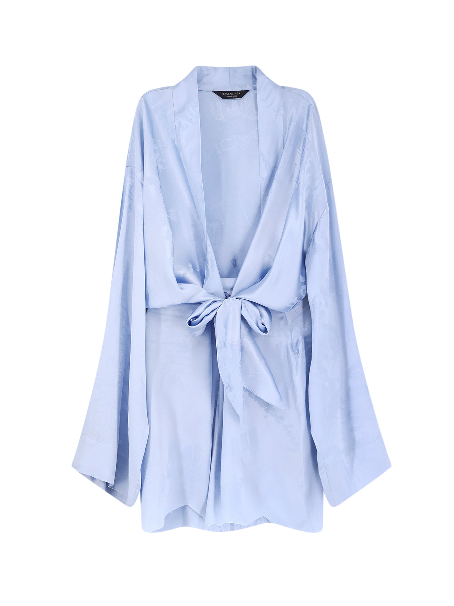 Balenciaga Dresses Blue Seta