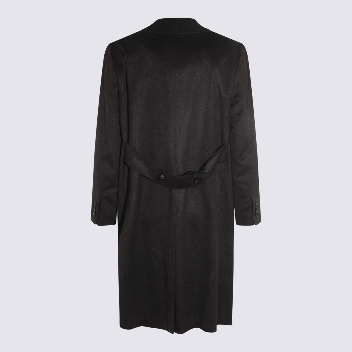 Kiton Coats Grey Cashmere