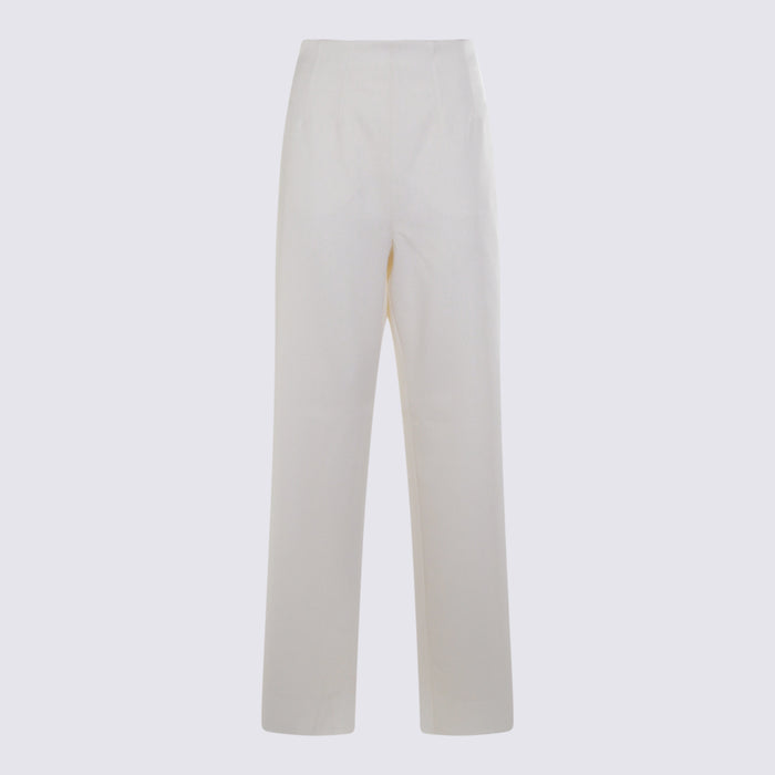 Max Mara Trousers White