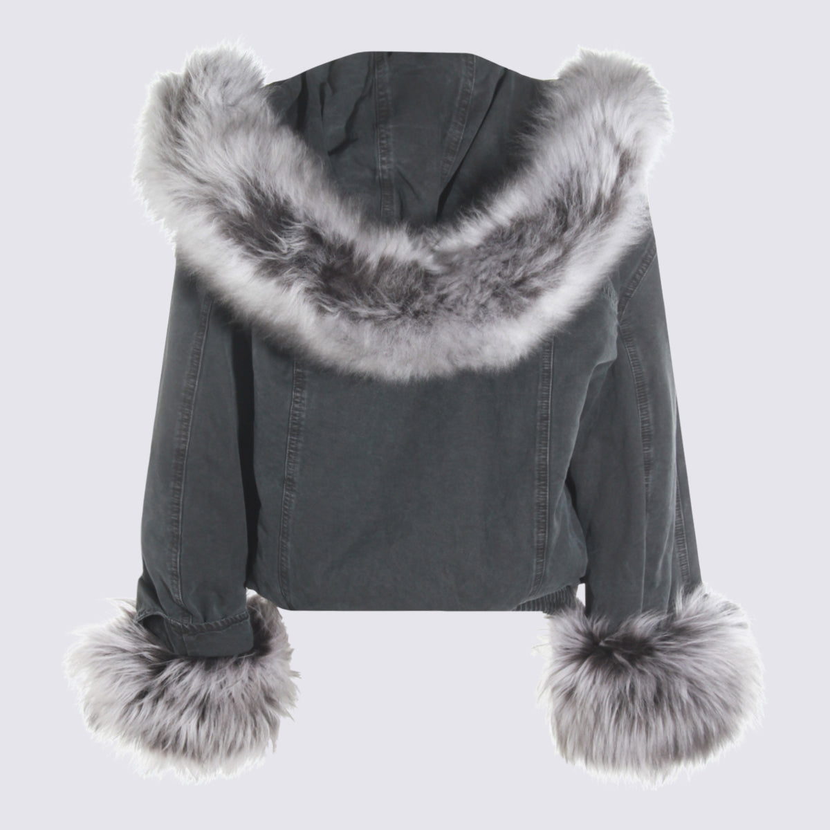 Blumarine Jackets Black/lunar Rock _100 % Co