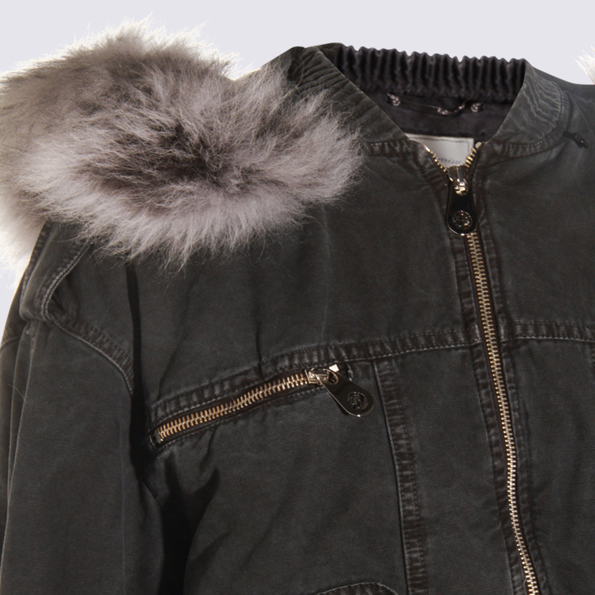 Blumarine Jackets Black/lunar Rock _100 % Co