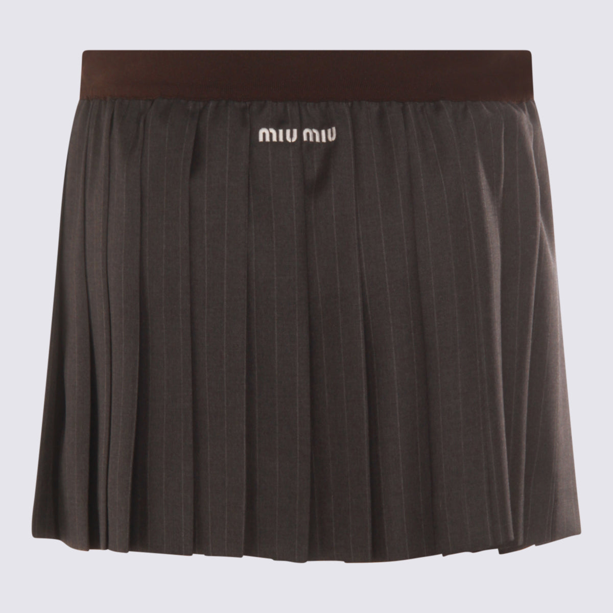 Miu Skirts Grey _wv