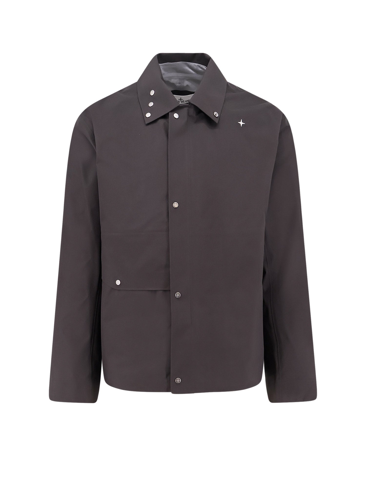 Stone Island Jackets Lead Grey Poliestere