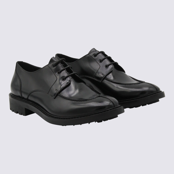 Saint Laurent Flat Shoes Black _cover Le Sole