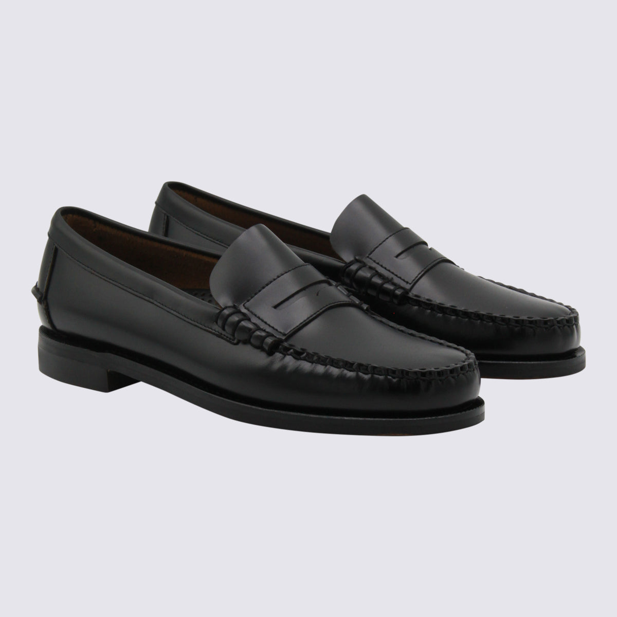 Sebago Flat shoes Black _cover Le Sole