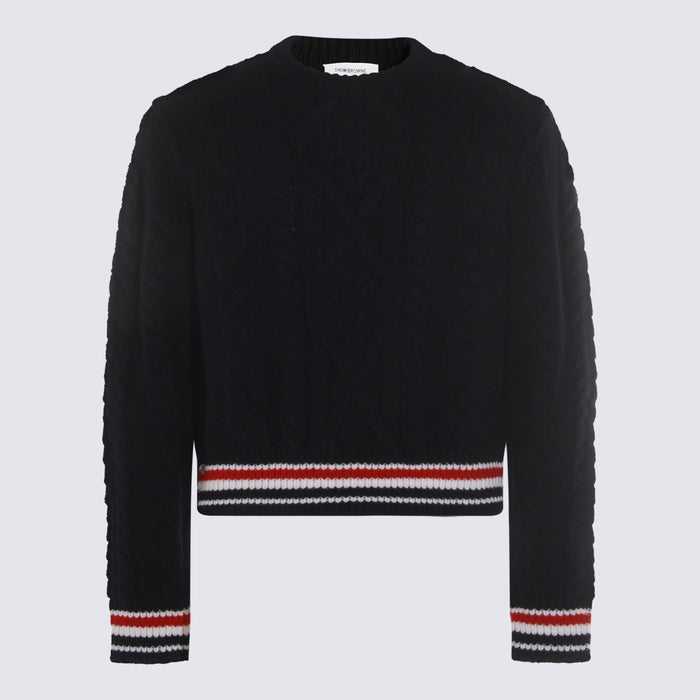 Thom Browne Sweaters Blue _wv Ea Pa