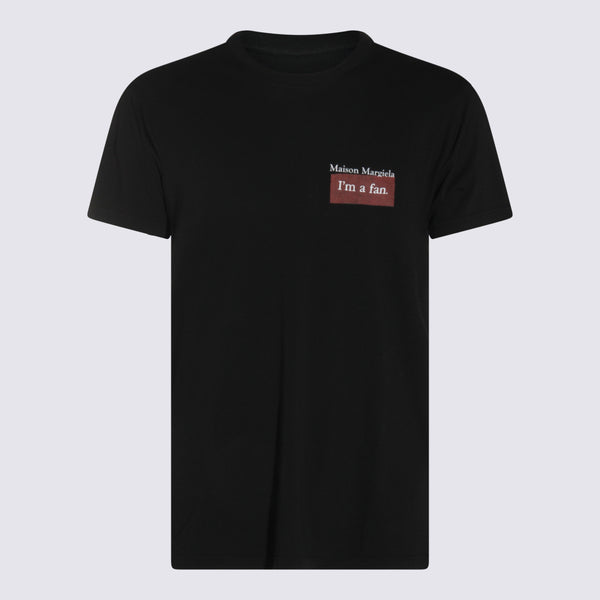 Maison Margiela 100% Cotton t-shirt in black