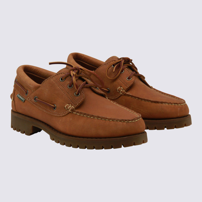 Sebago Flat shoes Brown Tan _coverle Sole El