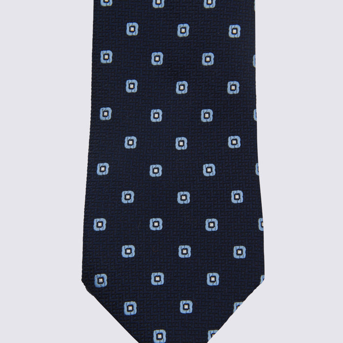 ZEGNA Ties Blue _se