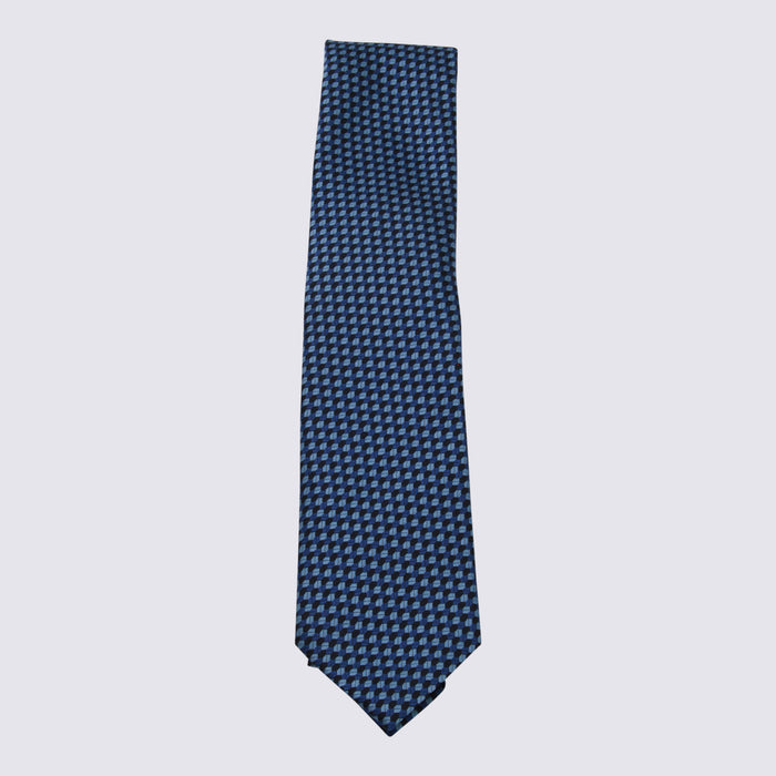 ZEGNA Ties Blue _se