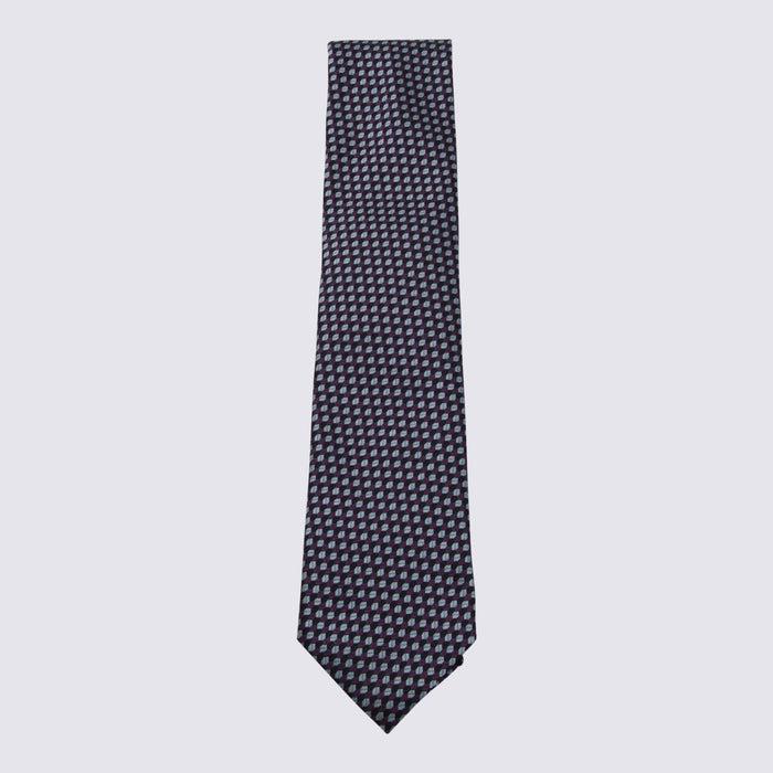 Zegna Ties Purple _se