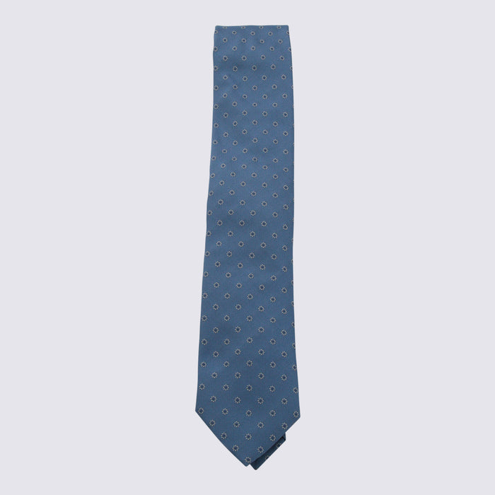 ZEGNA Ties Blue _se