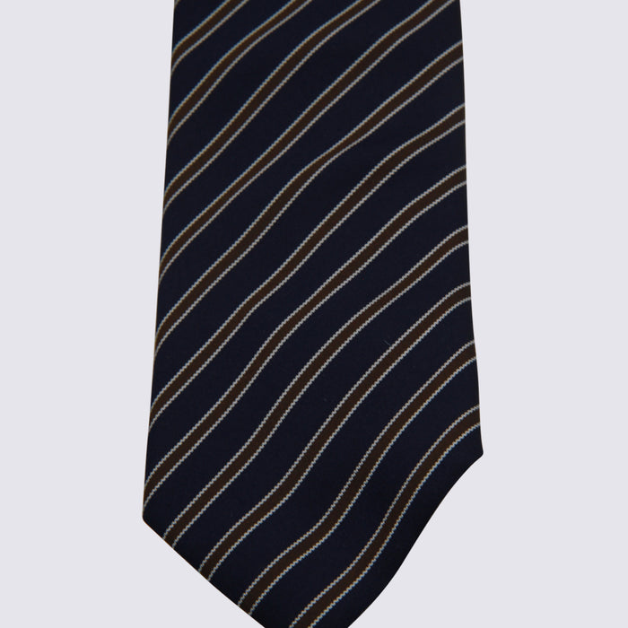 ZEGNA Ties Blue _se
