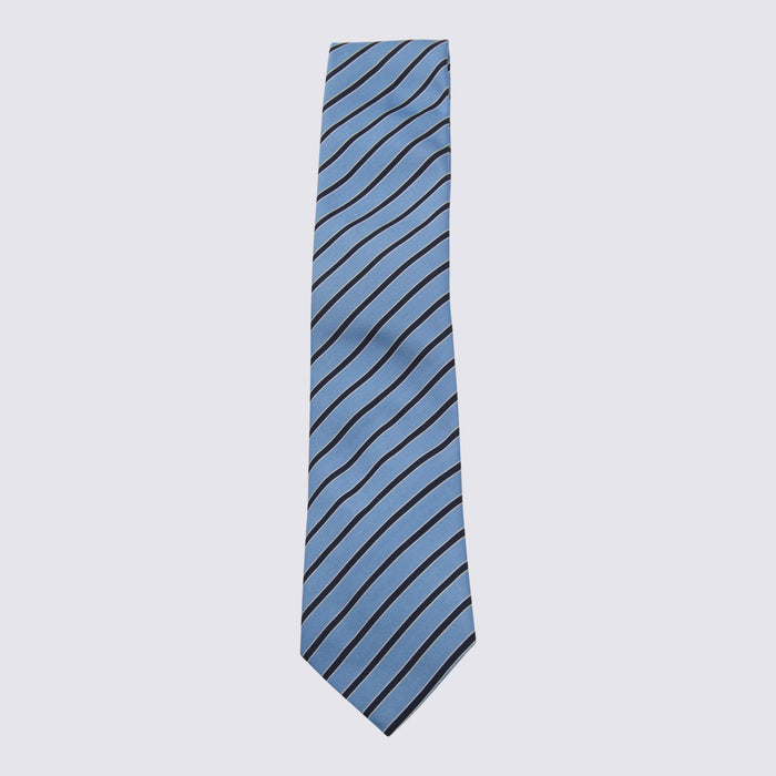 ZEGNA Ties Blue _se