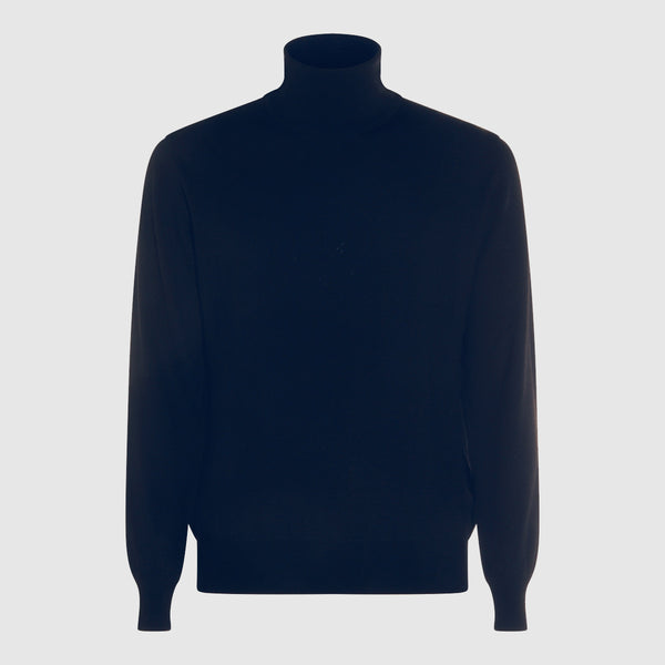 Altea 100% Wool sweater in navy