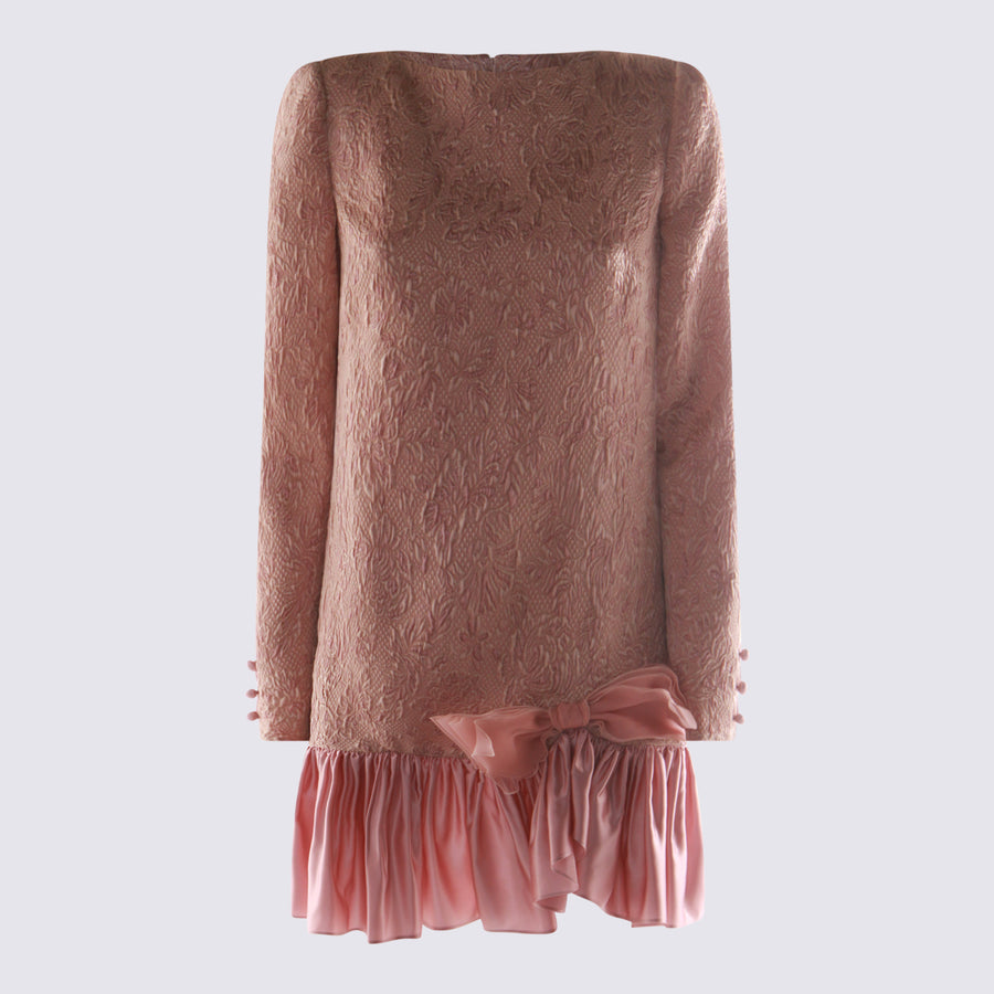 Valentino 52% Wool dress in pink