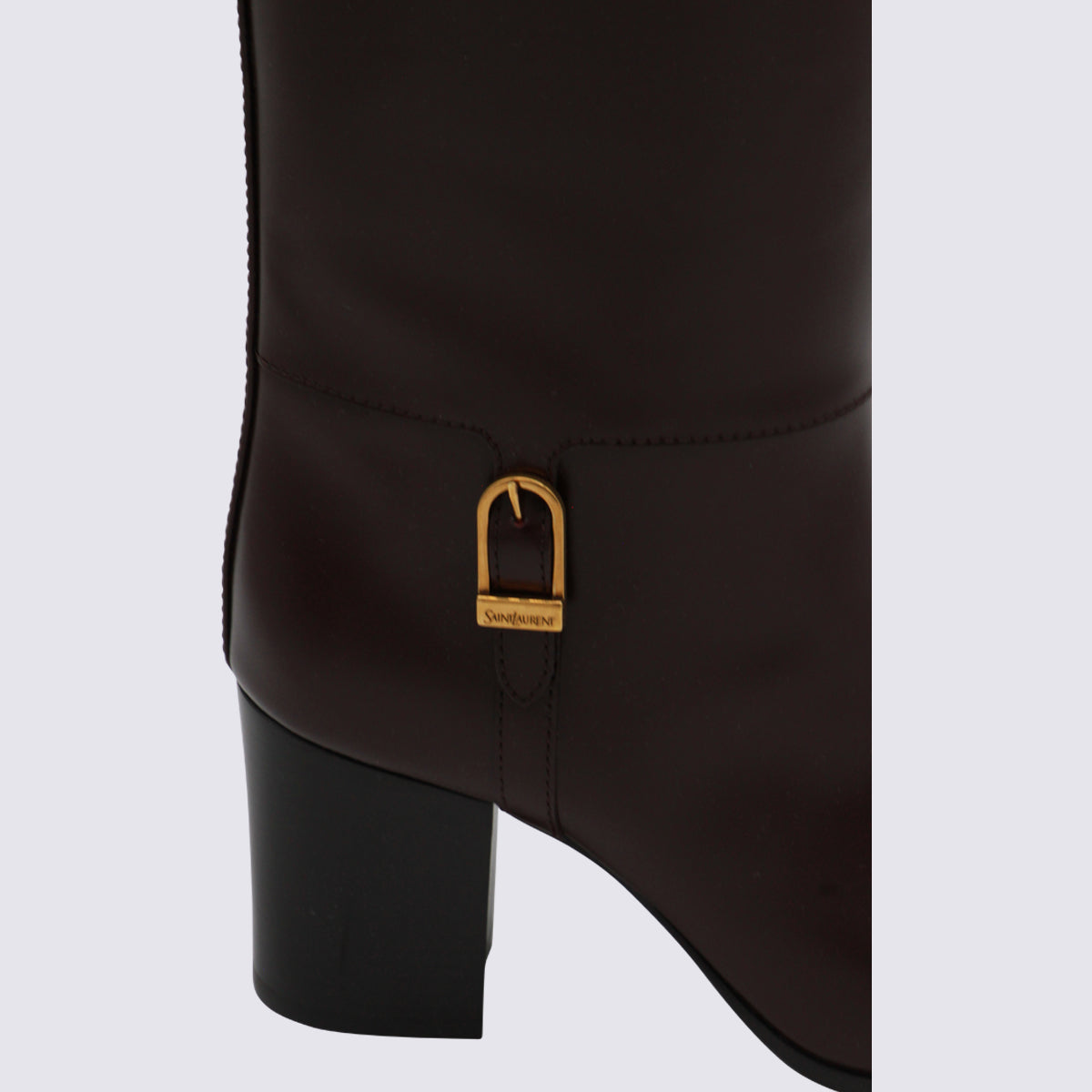 Saint Laurent Boots Deep Wine _cover Le Sole El