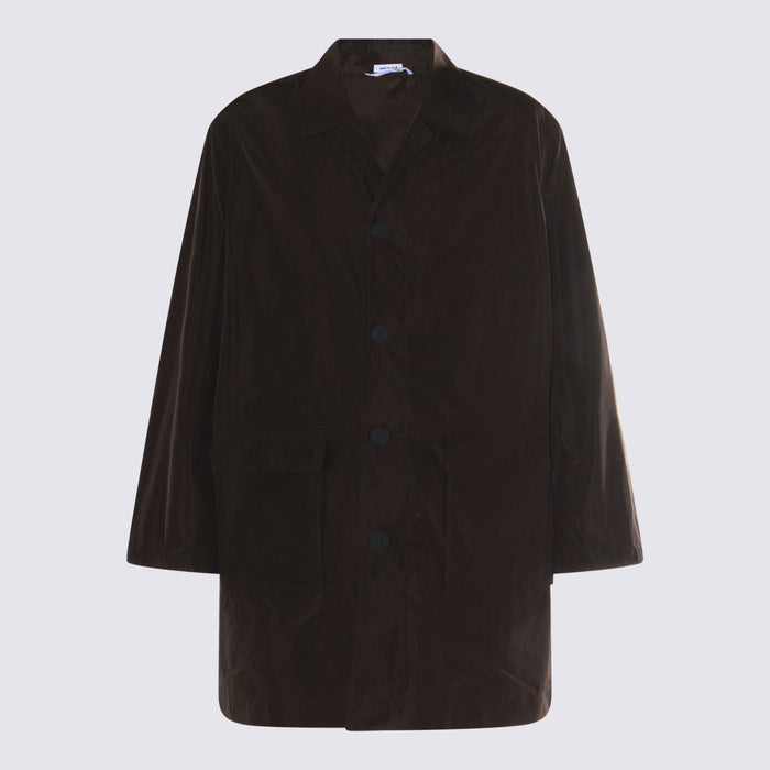 Thom Browne Coats Grey _pl
